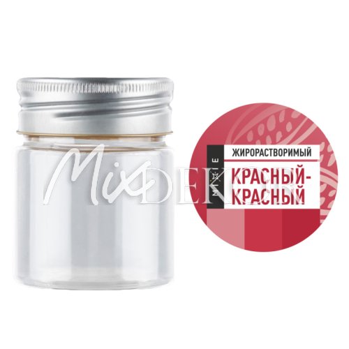Баночка для хранения жирорастворимого красителя MIXIE "Красный-красный" 40 мл
