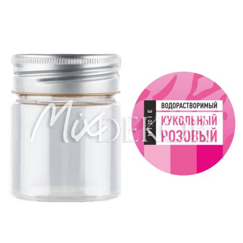 Баночка для хранения водорастворимого красителя MIXIE "Кукольный розовый" 40 мл