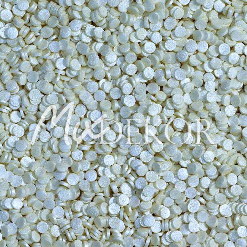 Посыпка MIXIE Конфетти блестящее Белое 600 г