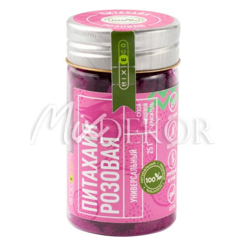 Краситель сухой натуральный MIXIE Питахайя розовая, 35 гр